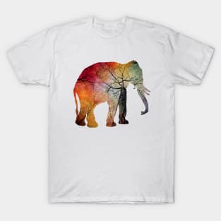 Elephant animal art #elephant T-Shirt